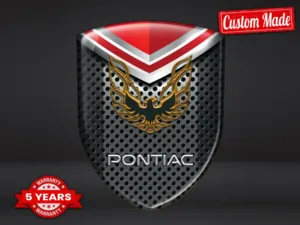 Pontiac Badge Automobilistici Pro Max Chic Prestazioni Durevoli